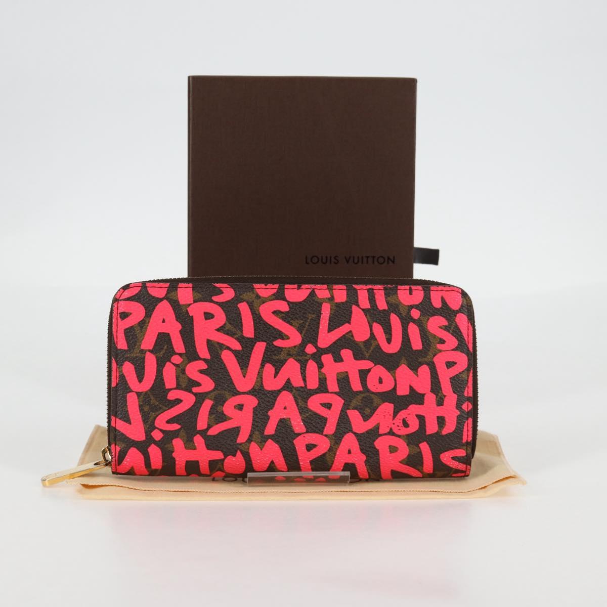 Louis Vuitton Zippy wallet, Pink, Canvas, wallet