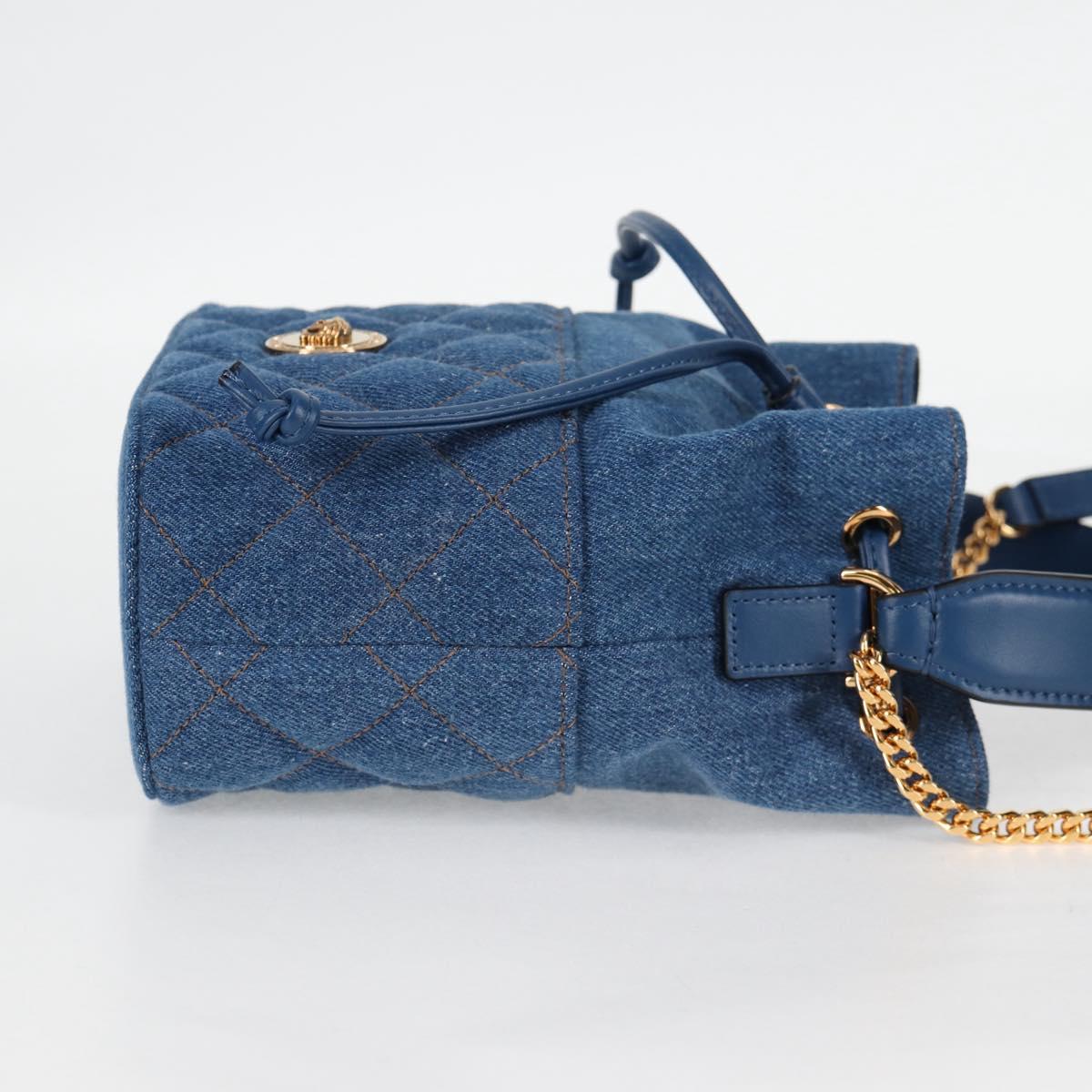 Versace Medusa, Blue, Denim - Jeans, handbag
