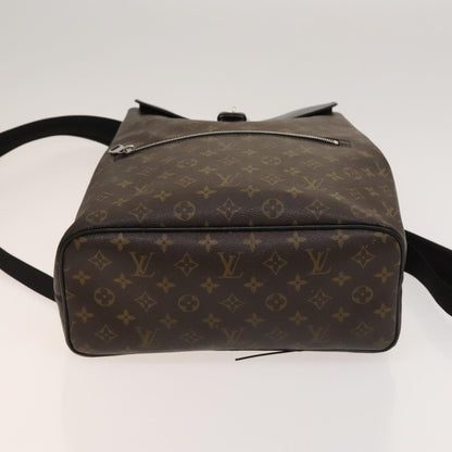 Louis Vuitton Palk, Brown, Canvas, backpack