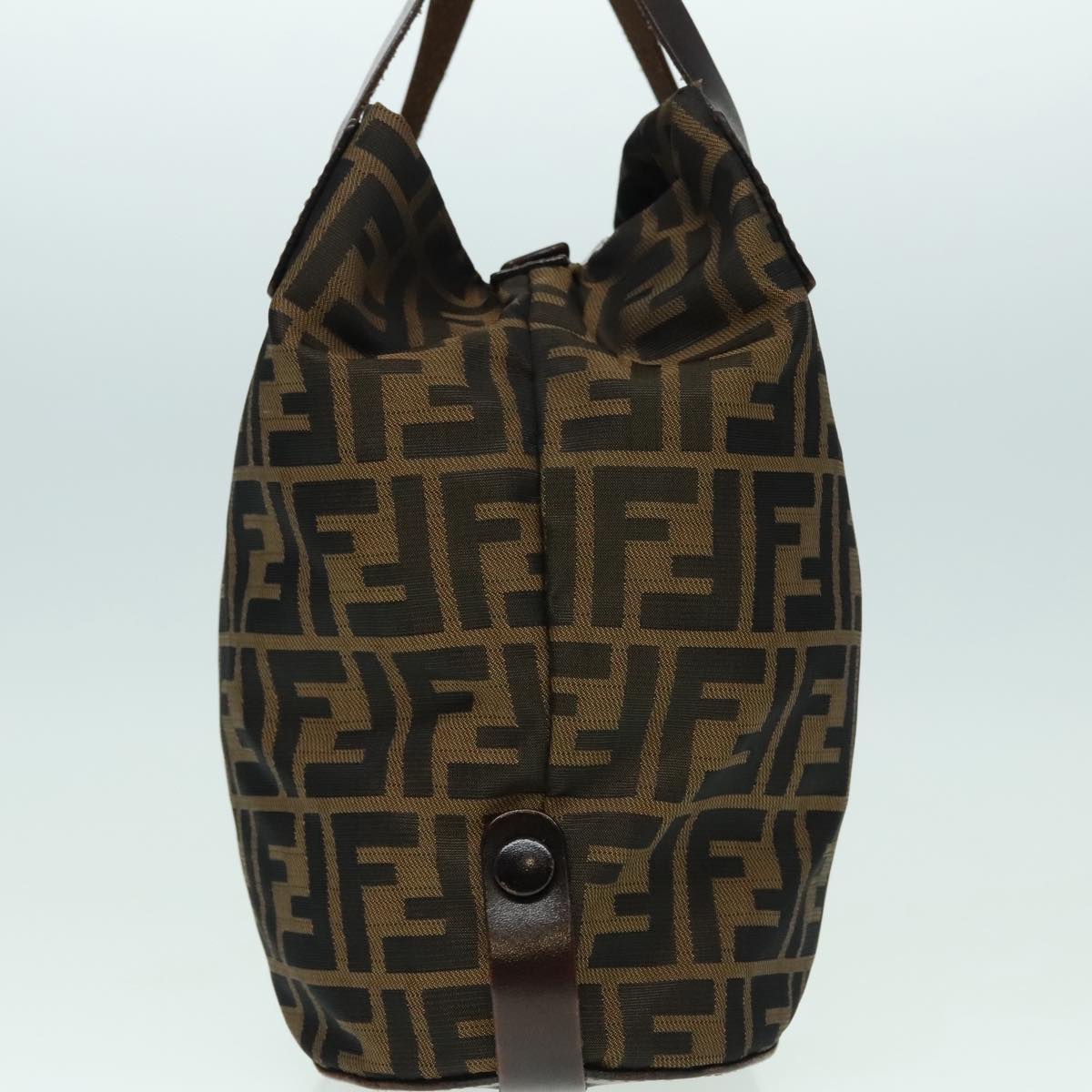 Fendi FF, Brown, Canvas, handbag