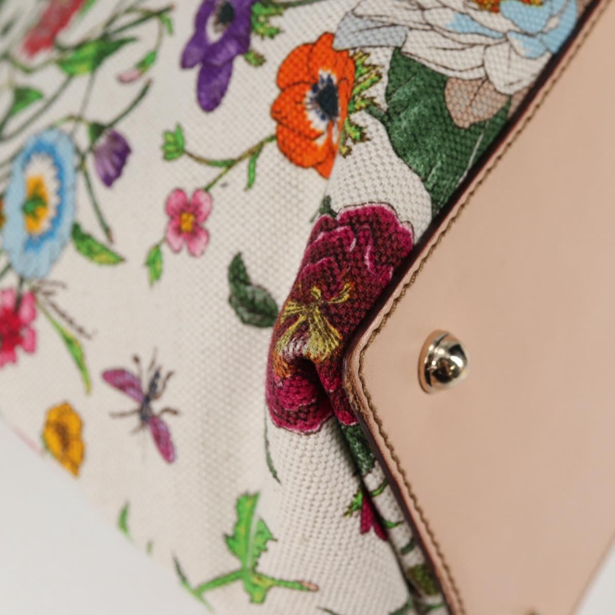 Gucci Bamboo, Multicolour, Canvas, shoulder