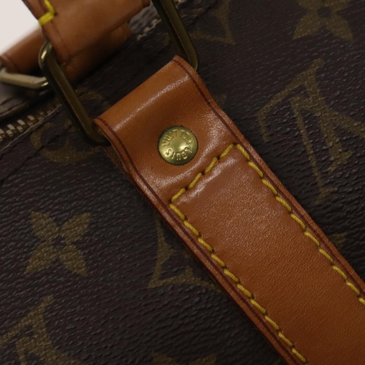 Louis Vuitton Keepall 50, Brown, Canvas, travel