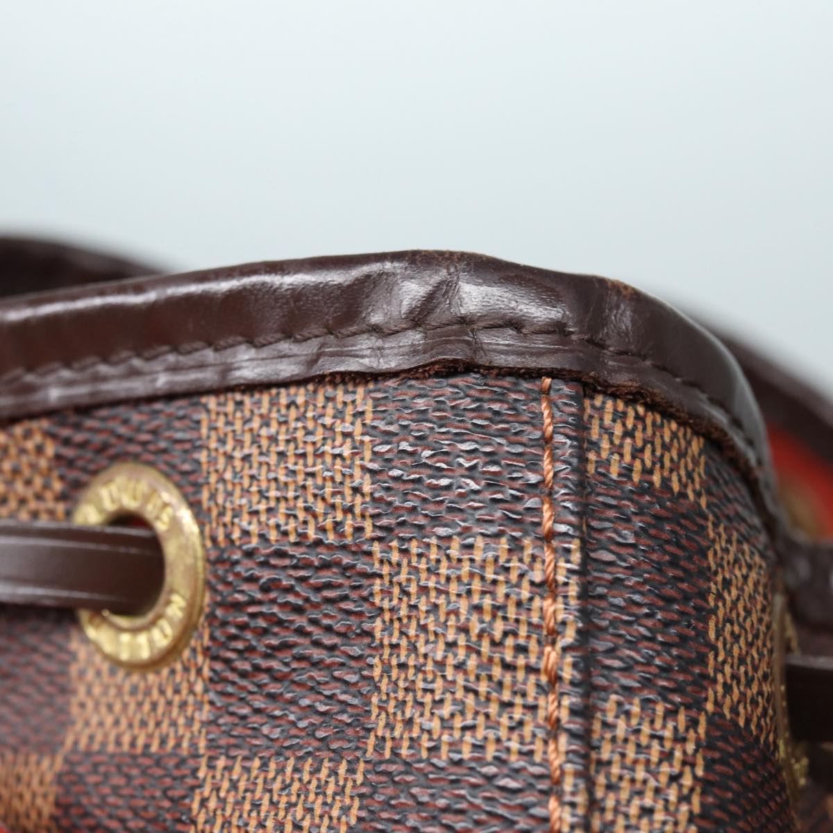 Louis Vuitton Montsouris, Brown, Canvas, backpack