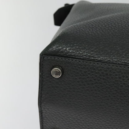 Fendi Peekaboo, Grey, Leather, handbag