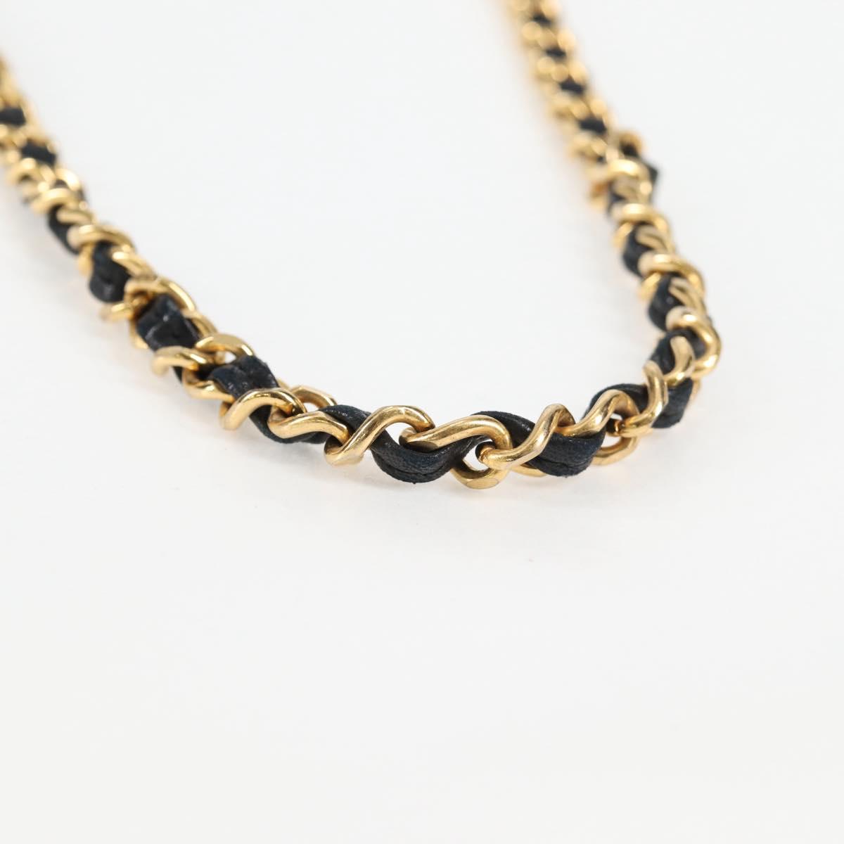 Chanel Coco Mark, Black, Leather, shoulder