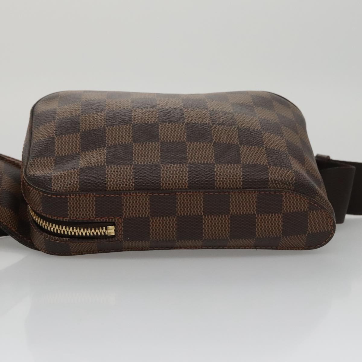 Louis Vuitton Geronimos, Brown, Canvas, shoulder