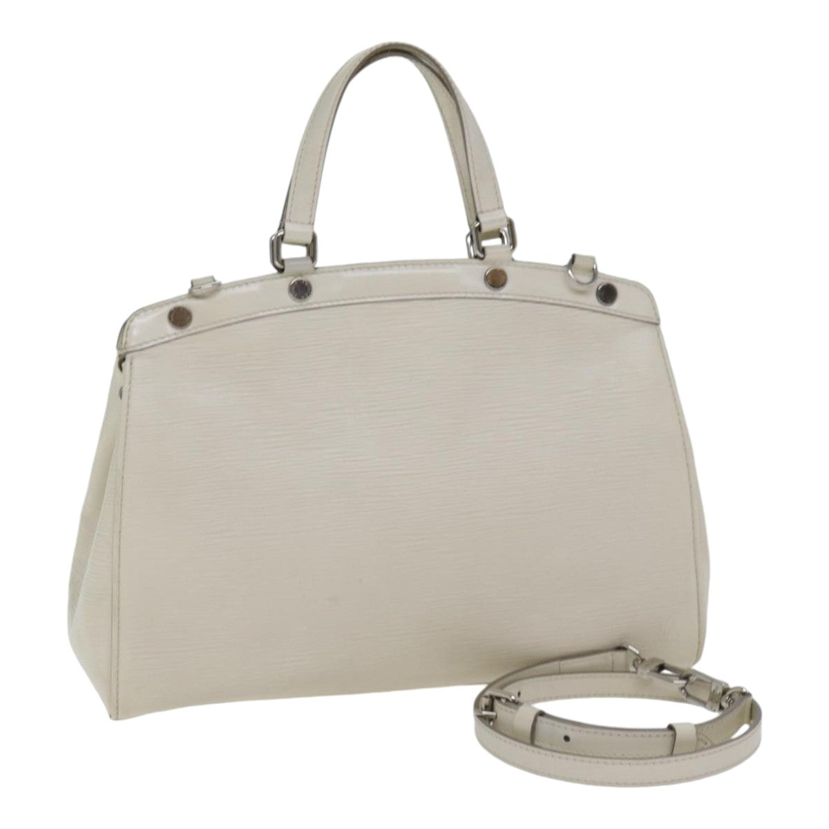 Louis Vuitton Blair, White, Leather, handbag