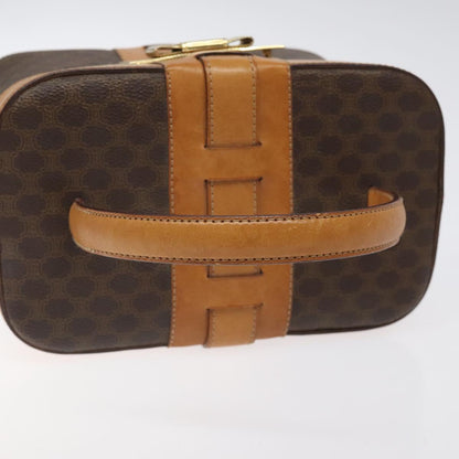 Céline Vanity, Brown, Canvas, handbag
