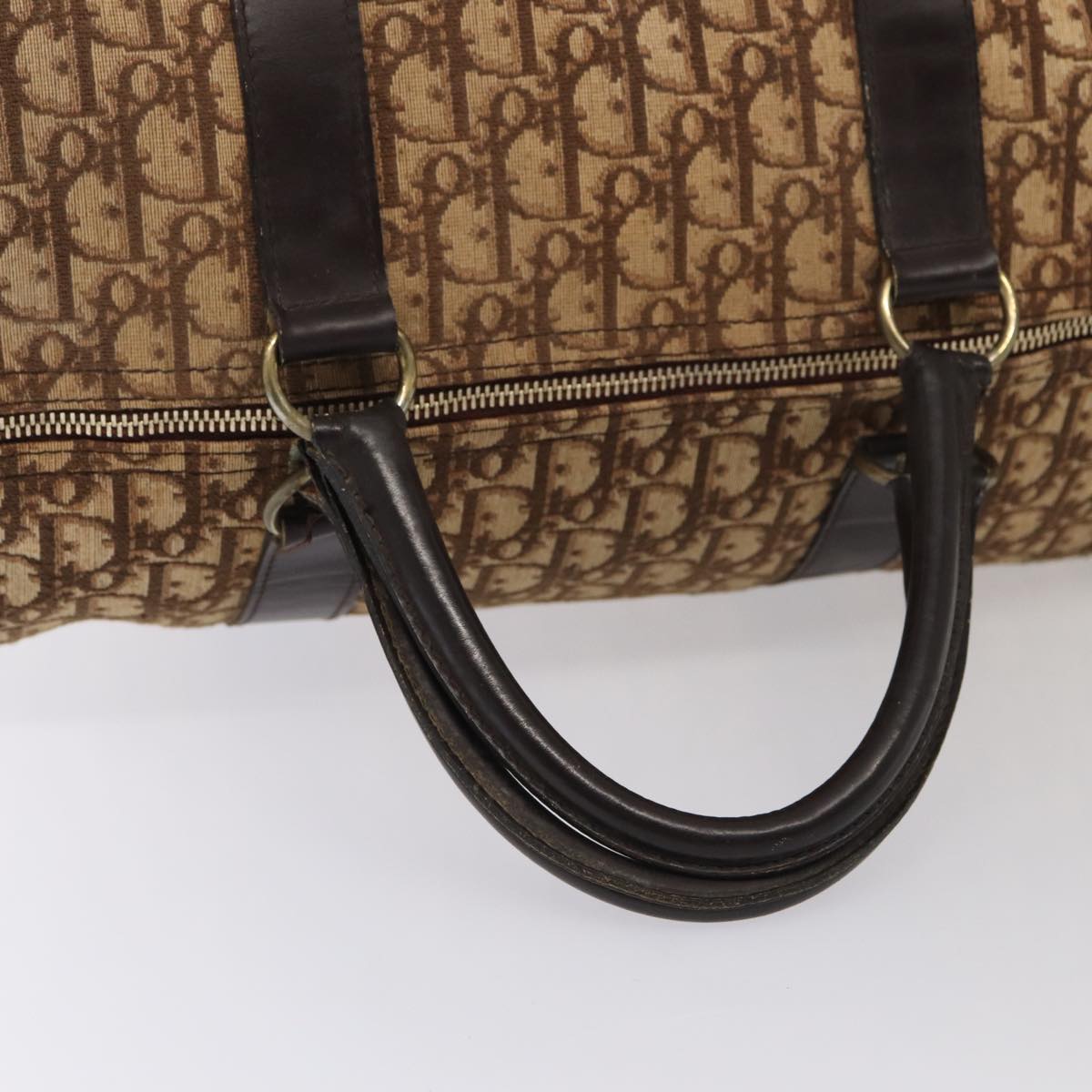 Dior Trotter, Brown, Canvas, travel