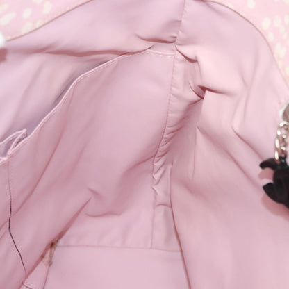 Chanel Logo CC, Pink, Canvas, tote