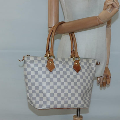Louis Vuitton Saleya, White, Canvas, tote
