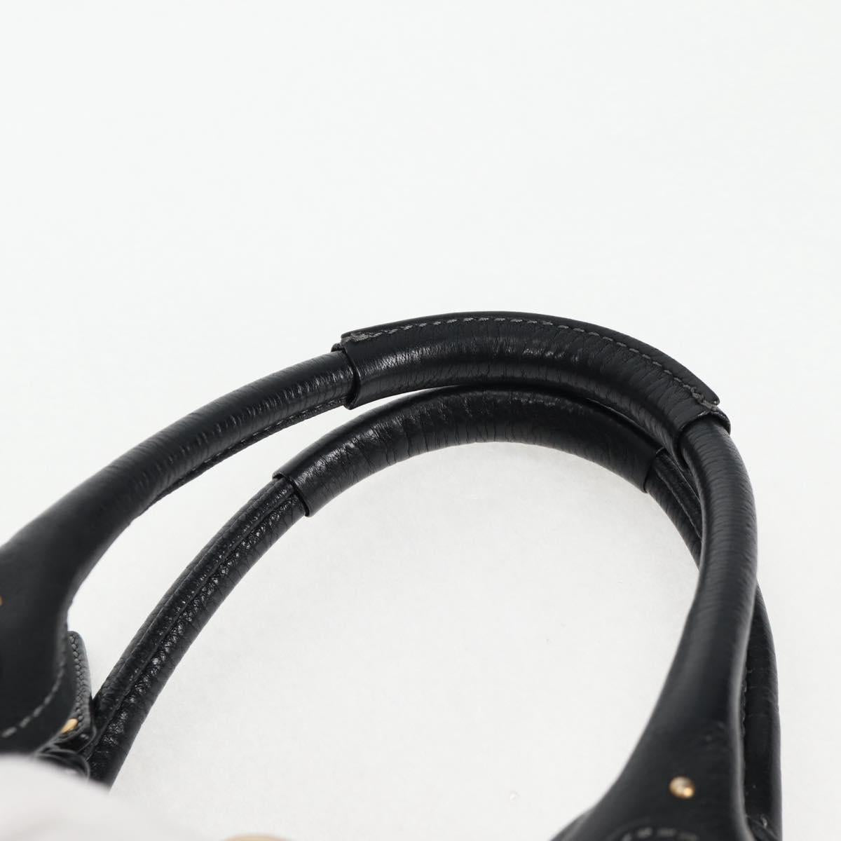 Chloé Paddington, Black, Leather, handbag