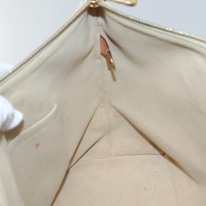 Louis Vuitton Saleya, White, Canvas, tote