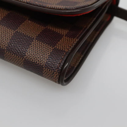Louis Vuitton Twin, Brown, Canvas, shoulder