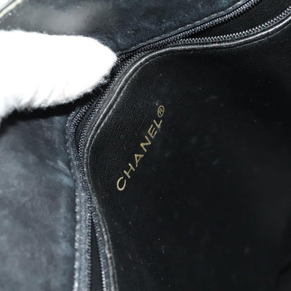 Chanel Quilted, Black, Leather, shoulder