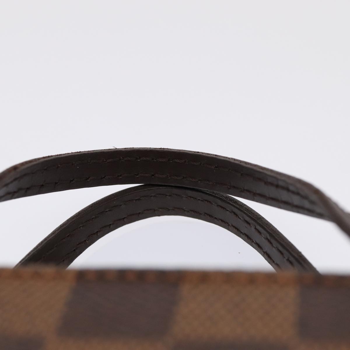 Louis Vuitton Manosque, Brown, Canvas, clutch