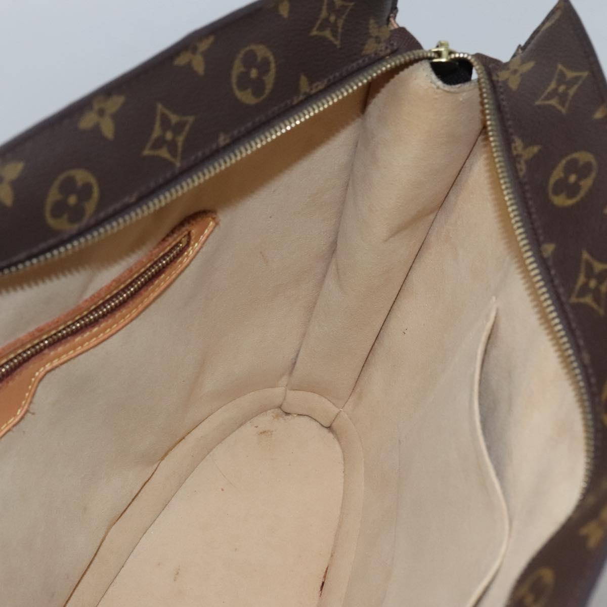 Louis Vuitton Babylone, Brown, Canvas, tote