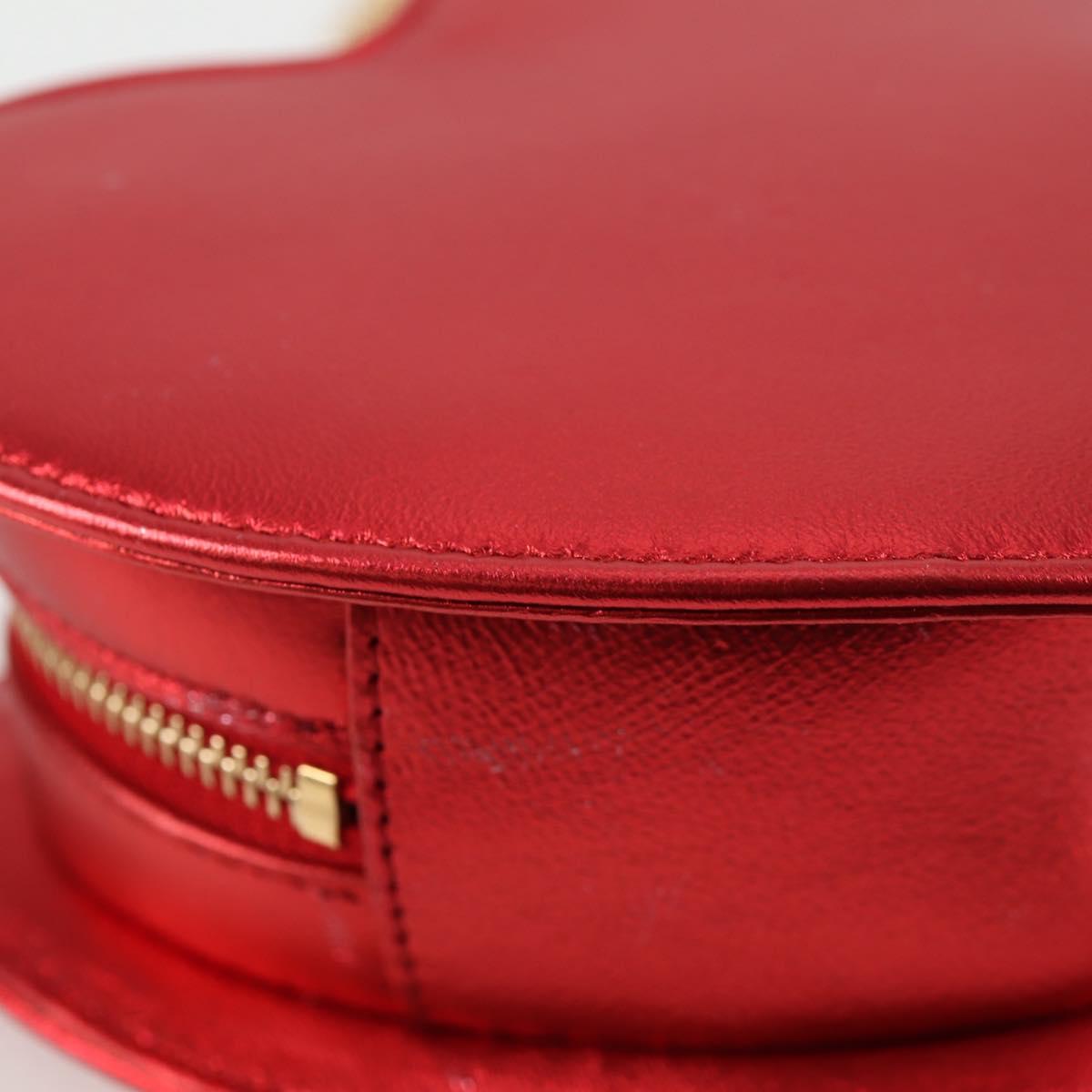 Saint Laurent Ysl Line, Red, Leather, clutch