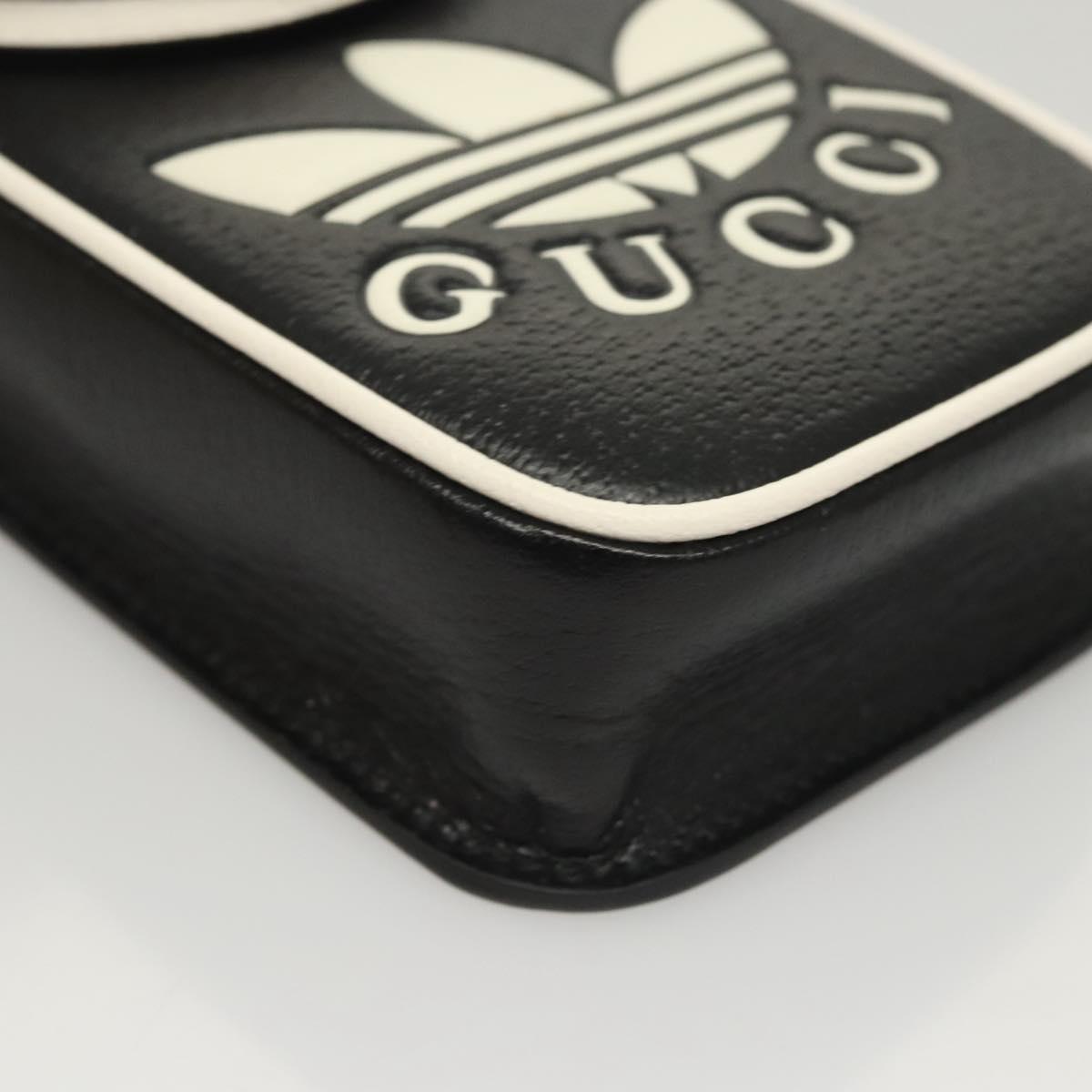 Gucci, Black, Leather, shoulder