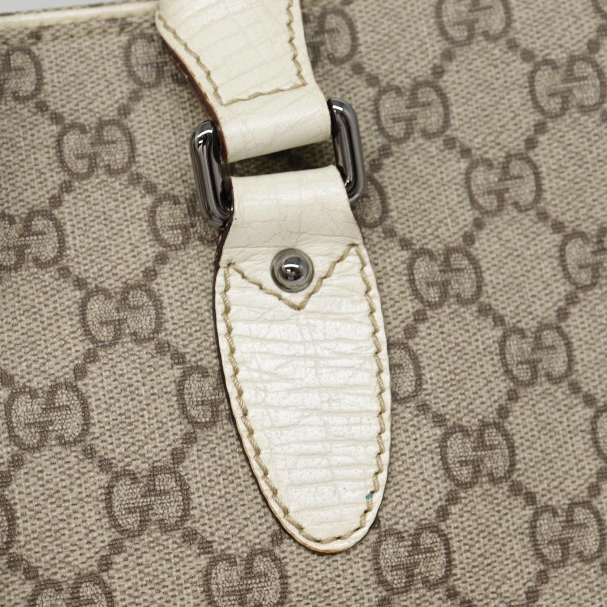 Gucci GG canvas, Beige, Canvas, handbag