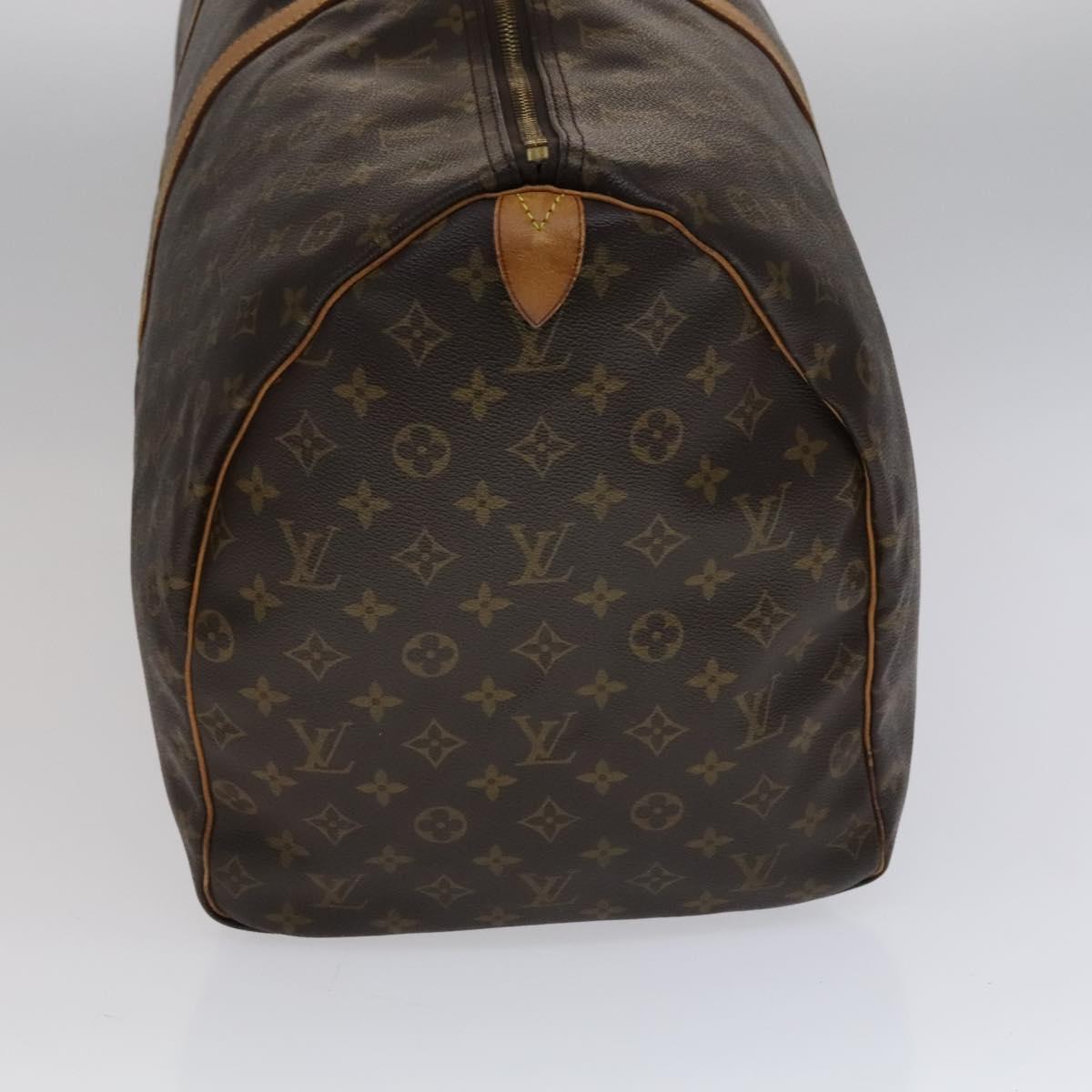 Louis Vuitton Keepall 60, Brown, Canvas, travel