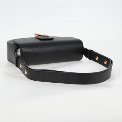 Versace Medusa, Black, Leather, shoulder