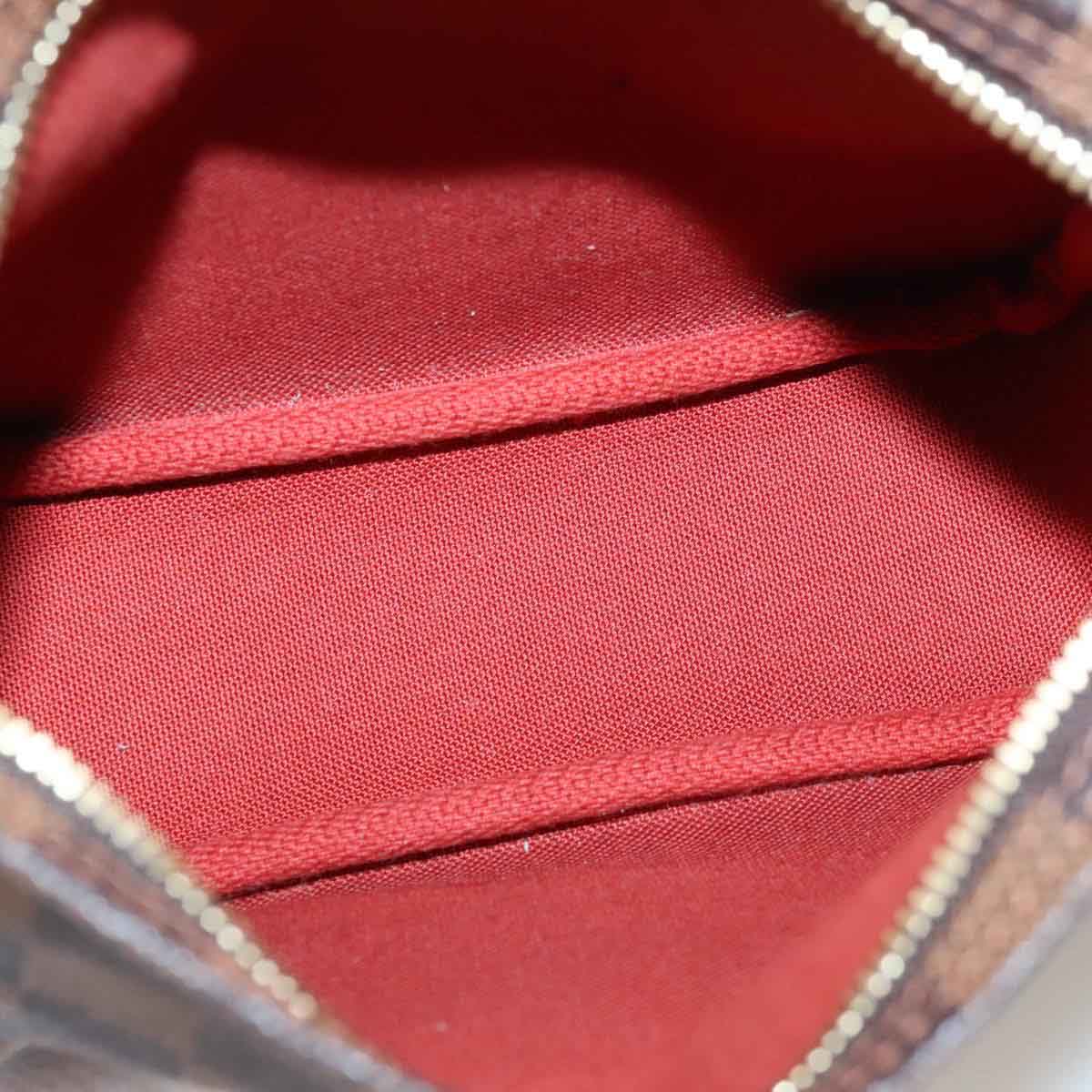 Louis Vuitton Truth, Brown, Canvas, clutch