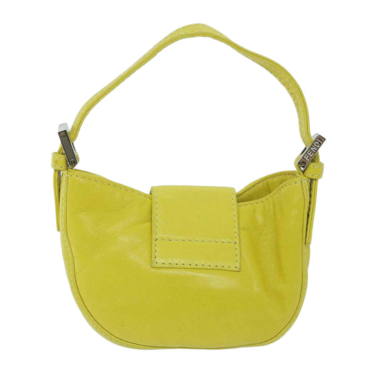 Fendi, Green, Leather, handbag