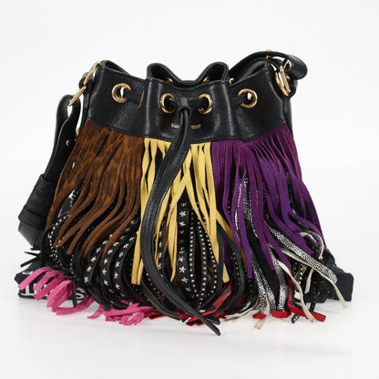 Saint Laurent Emmanuelle, Multicolour, Leather, shoulder