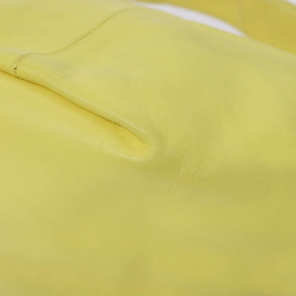 Bottega Veneta Double knot, Yellow, Leather, handbag