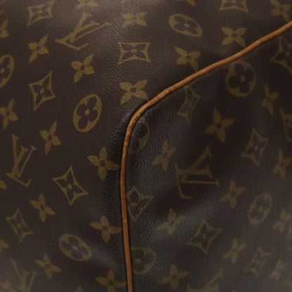 Louis Vuitton Keepall 60, Brown, Canvas, travel