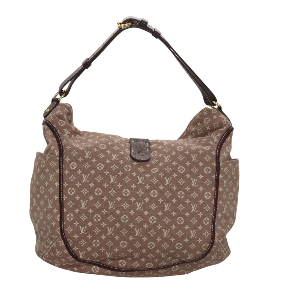 Louis Vuitton Romance, Brown, Canvas, shoulder