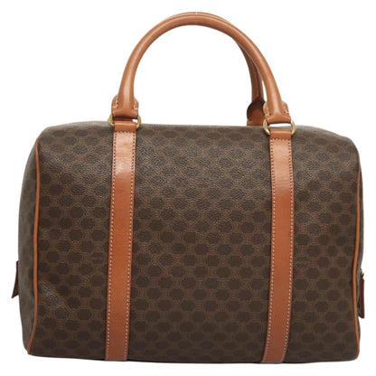 Céline Macadam, Brown, Canvas, handbag
