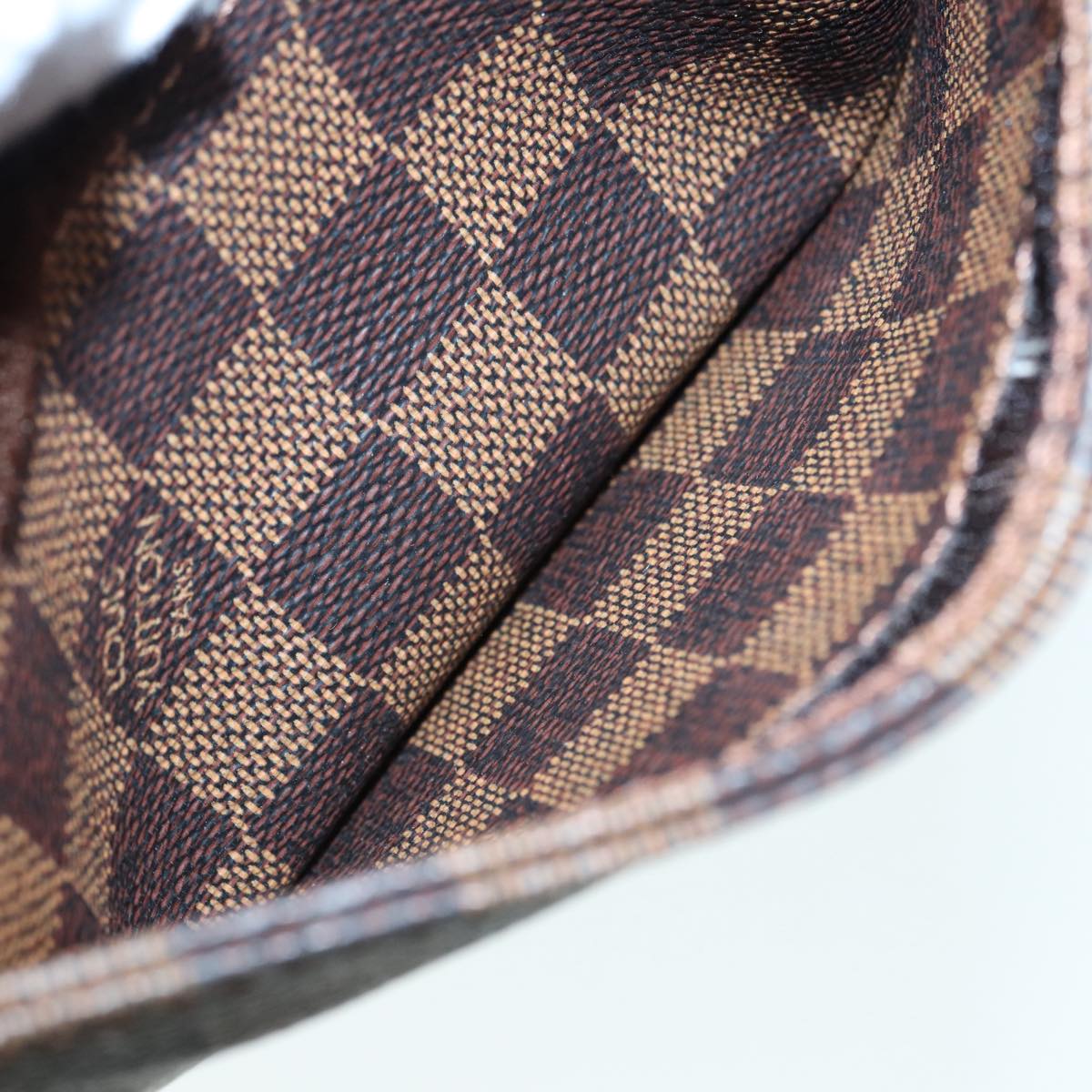 Louis Vuitton Geronimos, Brown, Canvas, clutch