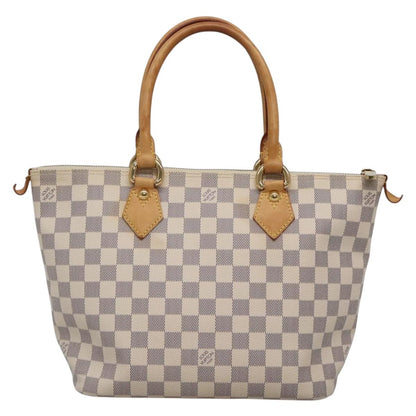 Louis Vuitton Saleya, White, Canvas, tote