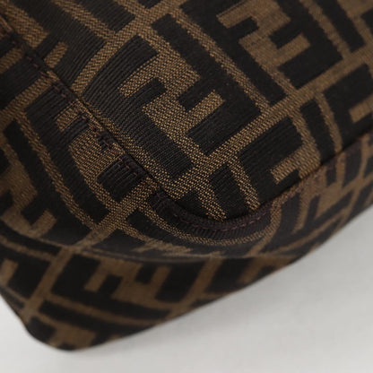 Fendi Mamma Baguette, Black, Canvas, shoulder