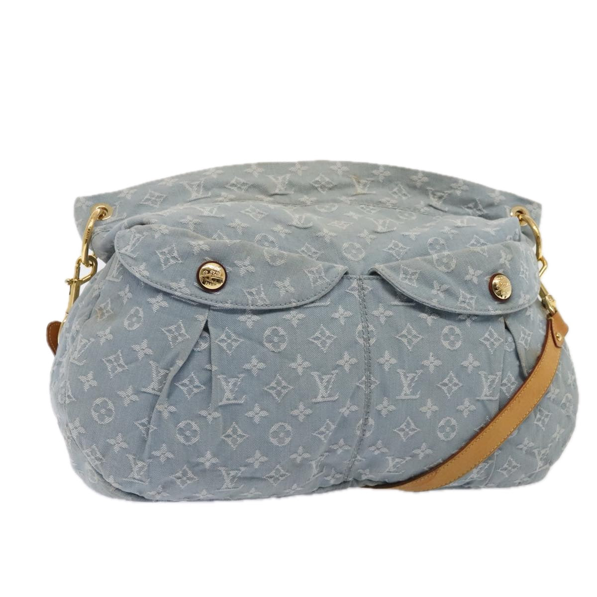 Louis Vuitton Daily, Grey, Denim - Jeans, shoulder