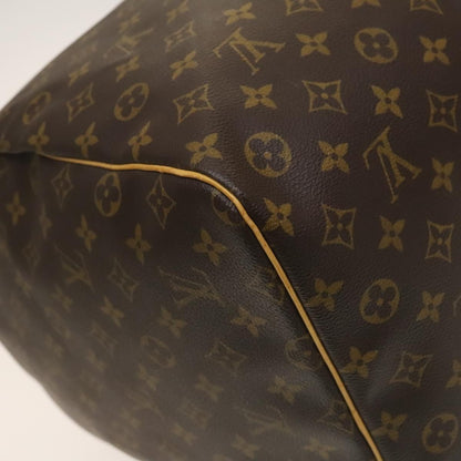 Louis Vuitton Keepall 60, Brown, Canvas, travel