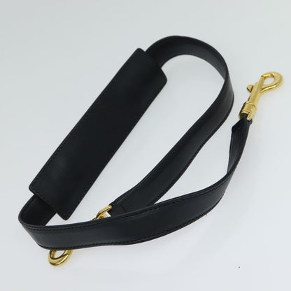 Céline Trapèze, Black, Leather, tote