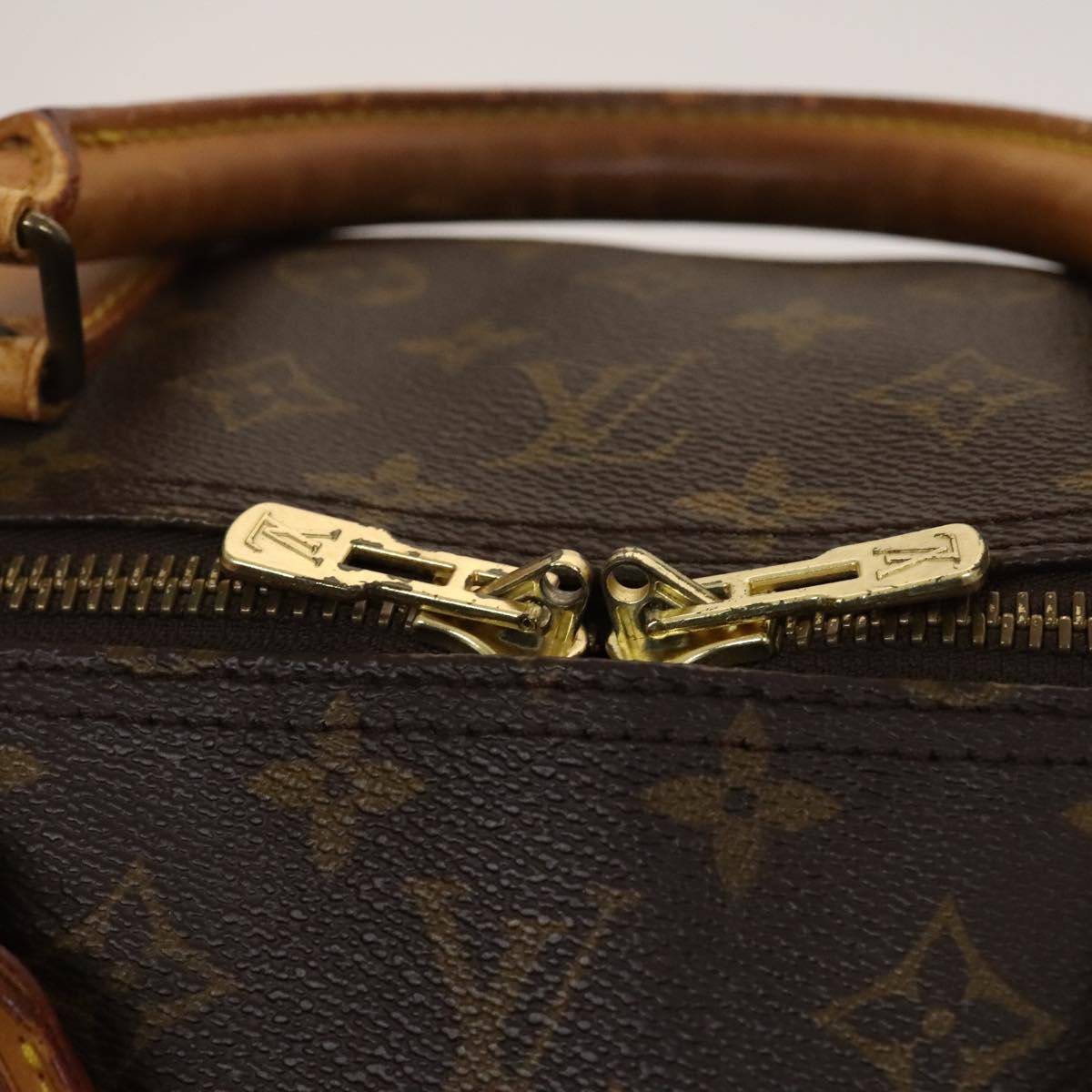 Louis Vuitton Keepall 60, Brown, Canvas, travel