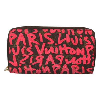 Louis Vuitton Zippy wallet, Pink, Canvas, wallet