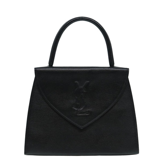 Yves Saint Laurent, Black, Leather, handbag