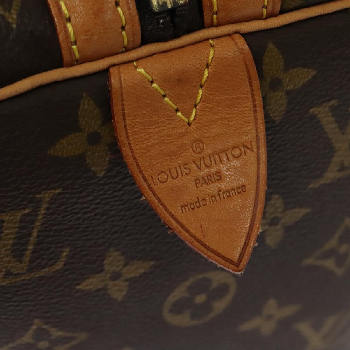 Louis Vuitton Sac Souple, Brown, Canvas, travel