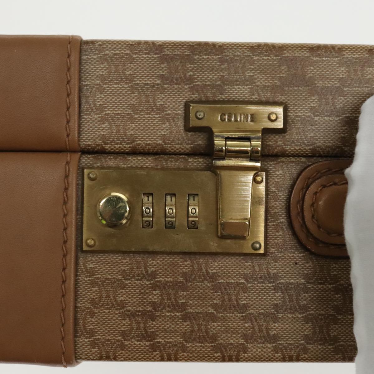 Céline, Brown, Leather, travel