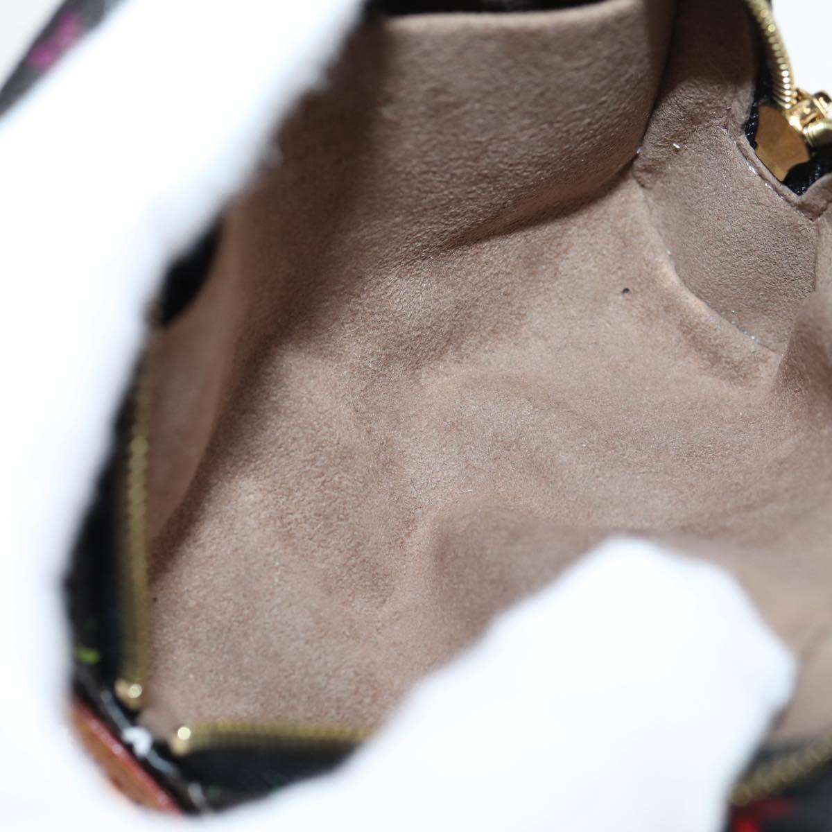 Louis Vuitton Wapity, Black, Canvas, clutch