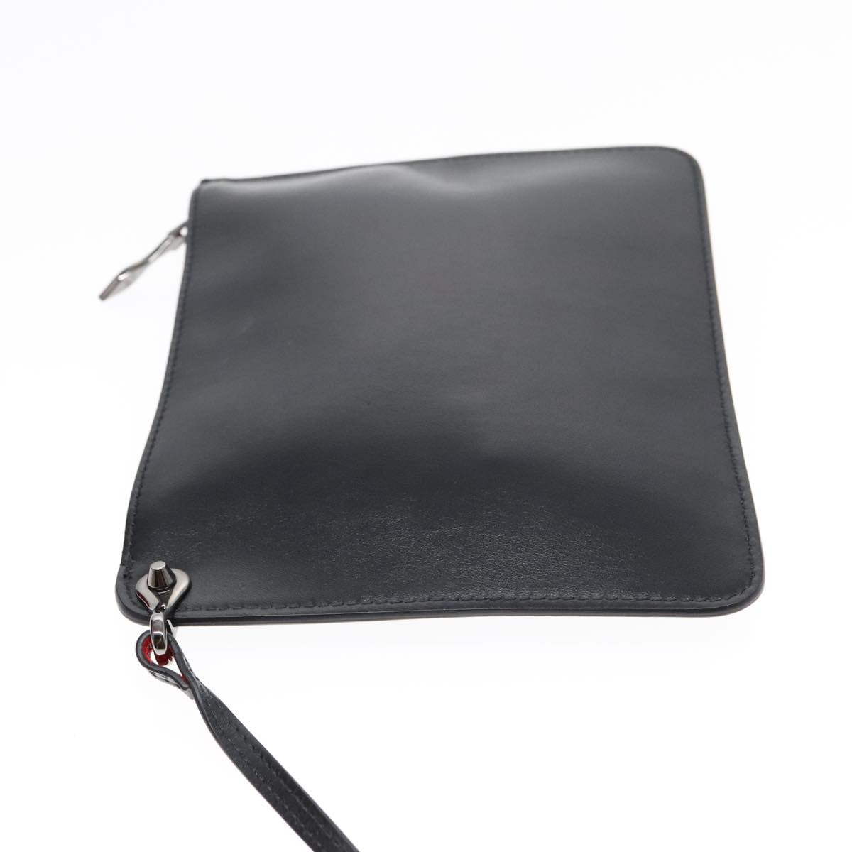 Christian Louboutin Cabata, Black, Canvas, handbag