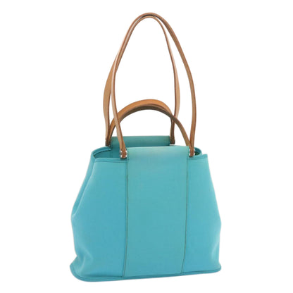 Hermès Kabak, Navy, Canvas, handbag