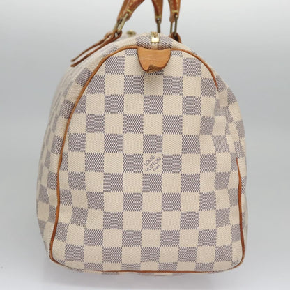 Louis Vuitton Speedy 30, White, Canvas, handbag