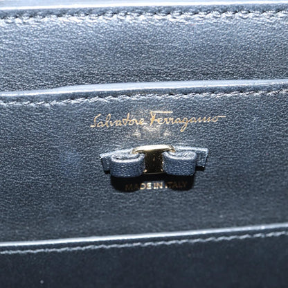 Salvatore Ferragamo Vara, Black, Leather, shoulder