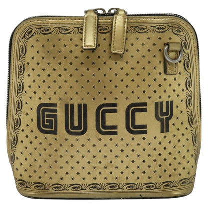 Gucci, Gold, Leather, shoulder